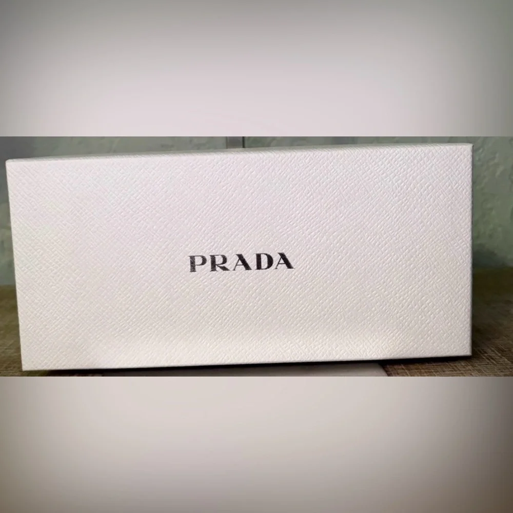 Prada White Sunglasses Box (#0127)